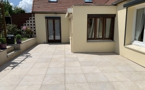 Terrasse en dallage sur plots9746