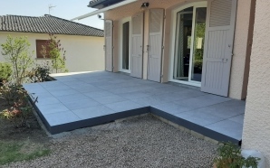 Terrasse en pavage dallage9892