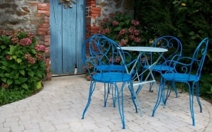 Terrasse en pav La Couture1456