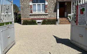 All�e de garage en Alv�ostar�, bordures haute couture et Pav� la couture�16680