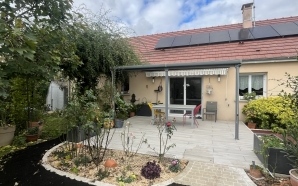 Entr�e de maison en dallage sur plots19664