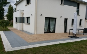 Terrasse en Dallage - Entreprise Belz Le Nozer6920