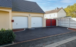 Entre de maison en Dm green, enrob  chaud et Stardraine9814