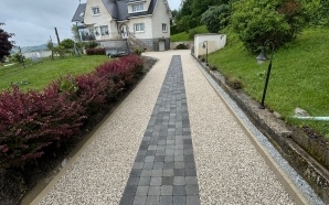 Chemin en b�ton decoratif22139