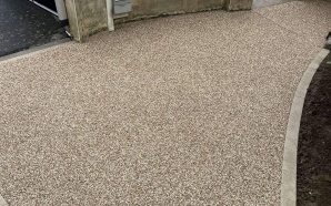 All�e de jardin en b�ton decoratif et Pav� la couture�22763