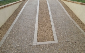 All�e de garage en b�ton decoratif23081