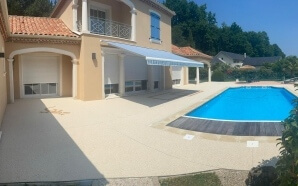 Plage de piscine en Hydrostar�11289