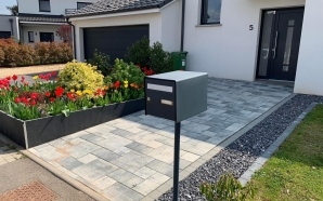 Entr�e de maison en Pav� la couture�18838