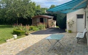 Terrasse en pavage et enrob20925