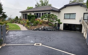 Cour en enrob� � chaud21285