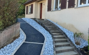 All�e pi�tonne en enrob� � chaud21300