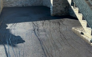 Cour en enrob� � chaud21451