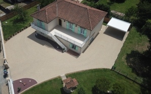 Entr�e de maison en Alv�ostar�, Gravistar�, Hydrostar� et Pav� la couture�21775