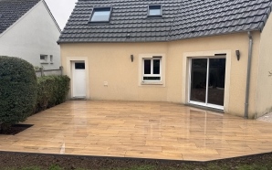 Terrasse en dallage sur plots22932