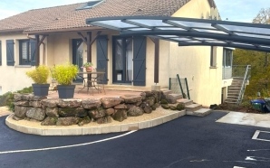 All�e de garage en enrob� � chaud23233