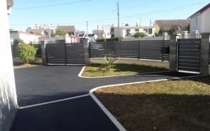 Alle de garage en enrob noir  chaud - Entreprise Reynders7000
