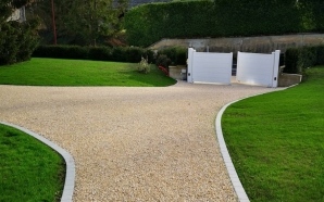 Chemin en Gravistar� et Pav� la Couture�7631