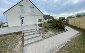 All�e pi�tonne en gr�s c�rame, Hydrostar� et Pav� la couture�19709