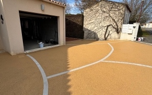 Cour en bton decoratif21469
