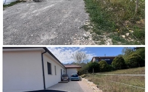Cour en Alvostar et enrob  chaud22483