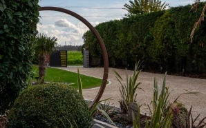 Cour en enrob� � chaud et Gravistar�23475