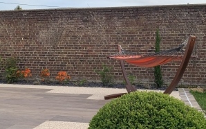 Terrasse en dallage et Hydrostar8526