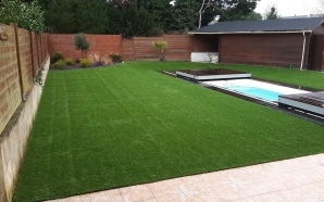Plage de piscine en Dm green14334