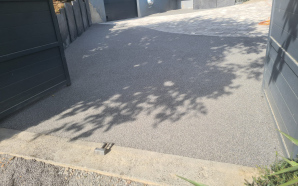 Cour en Hydrostar� et pavage dallage16409