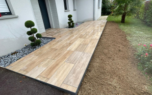 Terrasse en dallage sur plots20518
