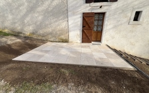 Terrasse en grs crame21190