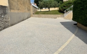 Cour en bton decoratif21865