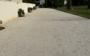 Cour en enrob  chaud, Gravistar et Pav la couture22726