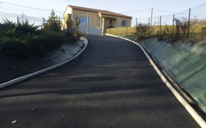 Chemin en Enrob� noir � chaud 5969