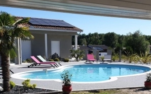 Plage de piscine en Hydrostar�8760