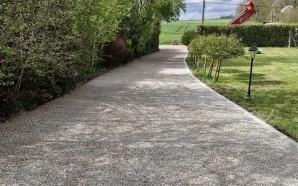 Chemin en Gravistar� et Pav� la couture�23127