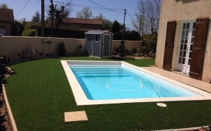 Plage de piscine en Dm green11122
