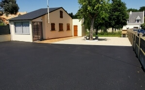 Cour en Alv�ostar� et enrob� � chaud11307