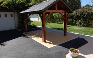 All�e de garage en enrob� � chaud et Hydrostar�11321