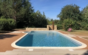 Plage de piscine en Boib et Hydrostar13668