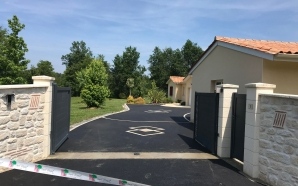 Cour en enrob  chaud14633