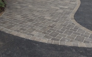 All�e de garage en enrob� � chaud et Pav� la couture�20184