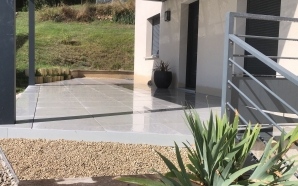 Terrasse en dallage sur plots20775