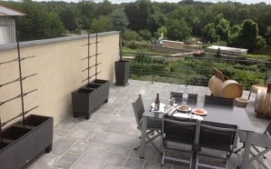 Terrasse en dallage2172