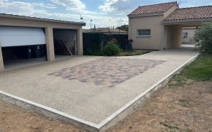 Cour en Minralstar  et Pav marjolaine22268