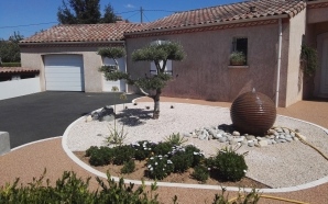 Entr�e de maison en enrob� � chaud et Hydrostar�10366