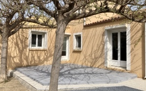 All�e de jardin en Alv�ostar�, Boib�, b�ton decoratif et Hydrostar�12594