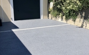 All�e de garage en b�ton decoratif12749