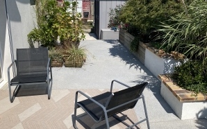 Terrasse en b�ton decoratif19266