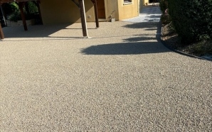 Entr�e de maison en Gravistar� et Pav� la couture�19662