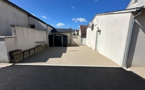 Cour en enrob� � chaud, Min�ralstar � et Pav� la couture�20706